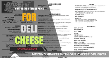Understanding the Average Cost of Deli Cheese: A Comprehensive Price Guide