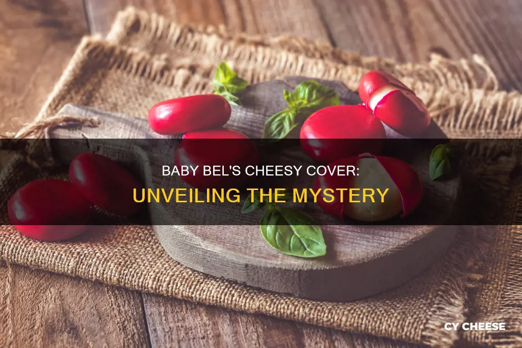 what is the baby bel cheese covering made from