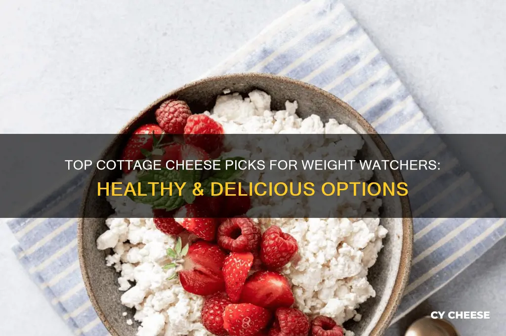 what is the best cottage cheese for weight watchers
