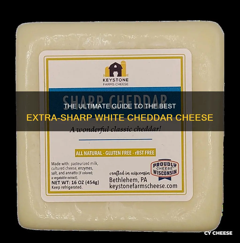 what is the best extrasharp white cheddar cheese