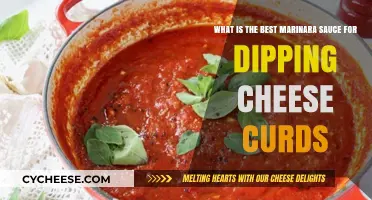 Cheese Curds: Best Marinara Sauce for Dipping