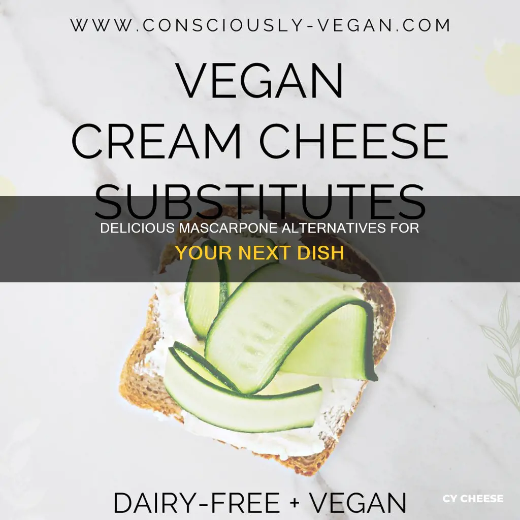 what is the best substitute for mascarpone cheese