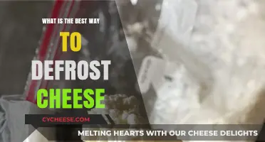 Defrosting Cheese: The Best Way to Do It