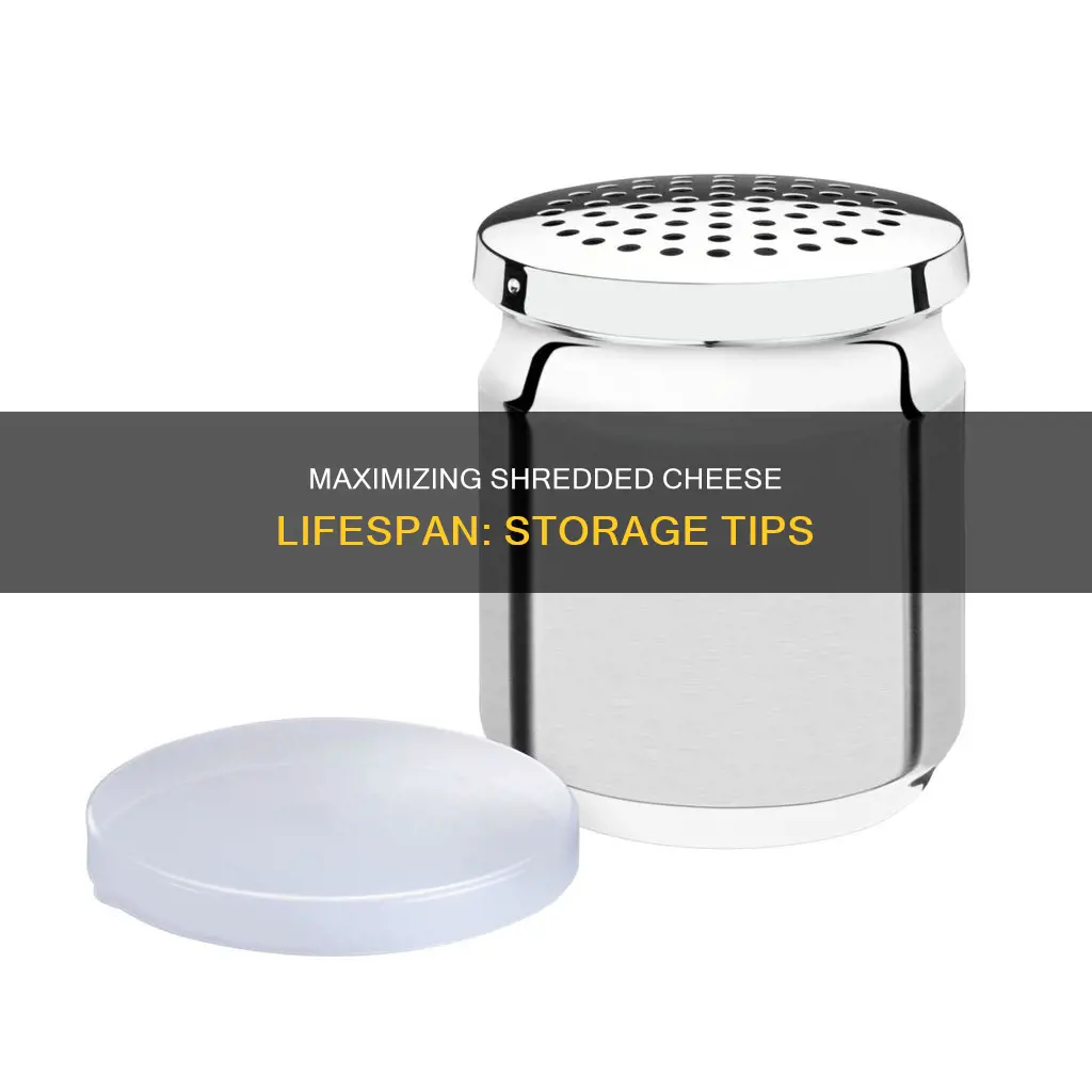 what is the best way to store shredded cheese