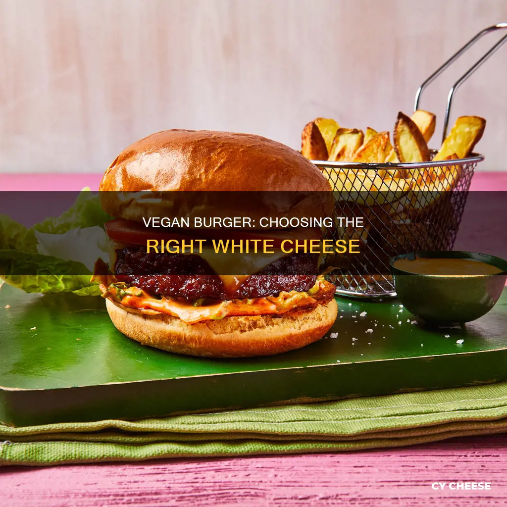 what is the best white cheese for a vegan burger