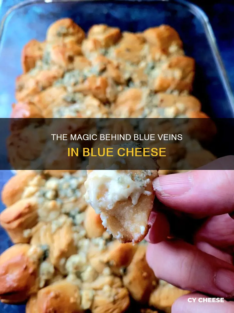 what is the blue bits in bleu cheese