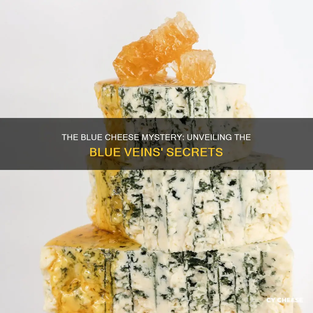 what is the blue part of blue cheese
