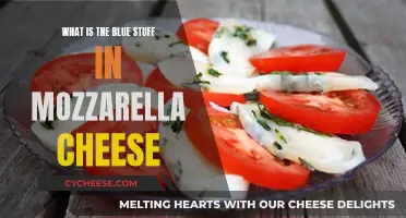 The Mystery Blue Stuff in Mozzarella Cheese
