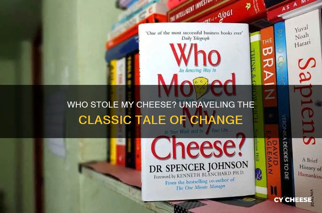 what is the book who stole my cheese about