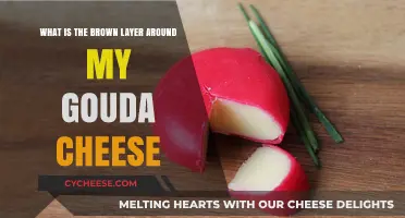 Understanding the Brown Layer on Your Gouda Cheese: Causes and Safety