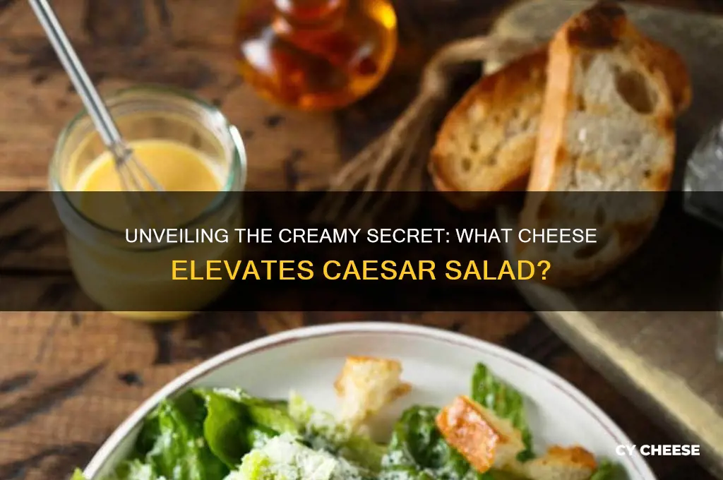 what is the cheese in a caesar salad