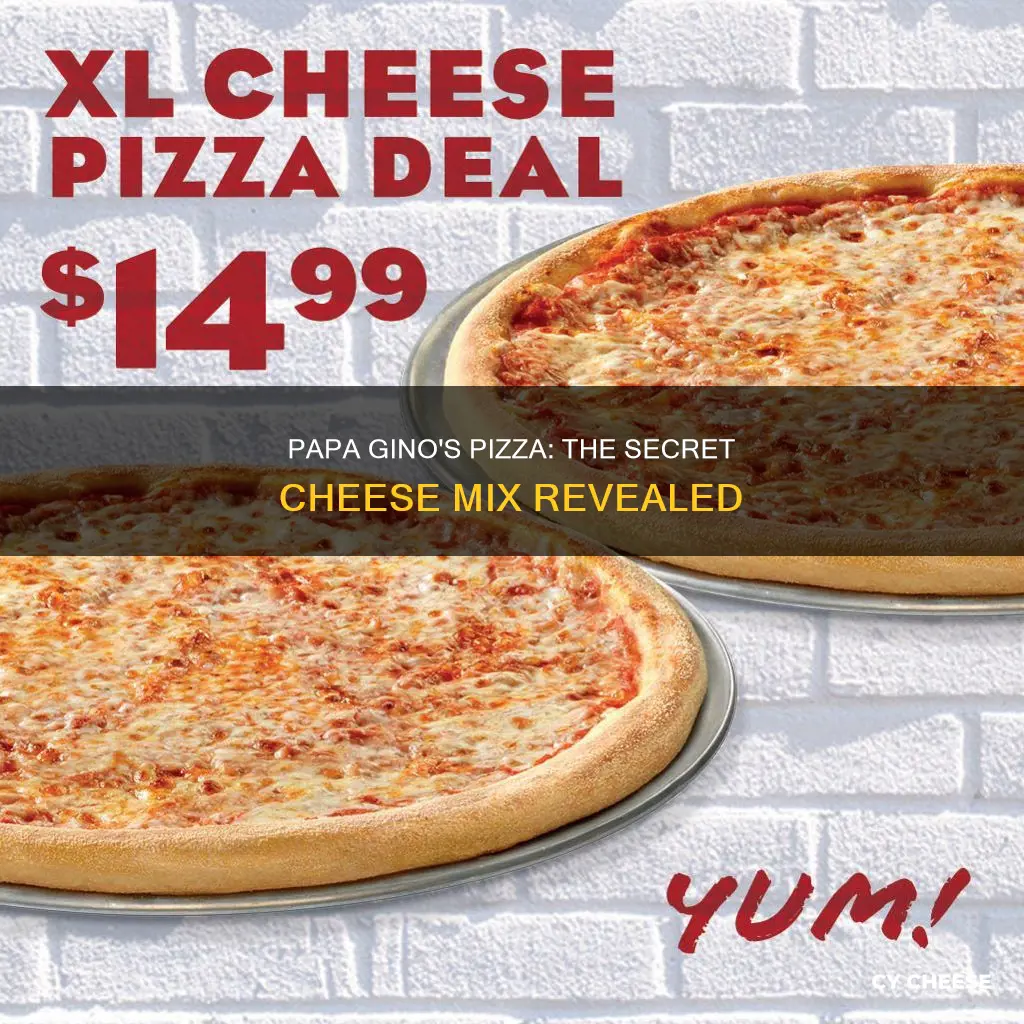 what is the cheese mix in papa gino