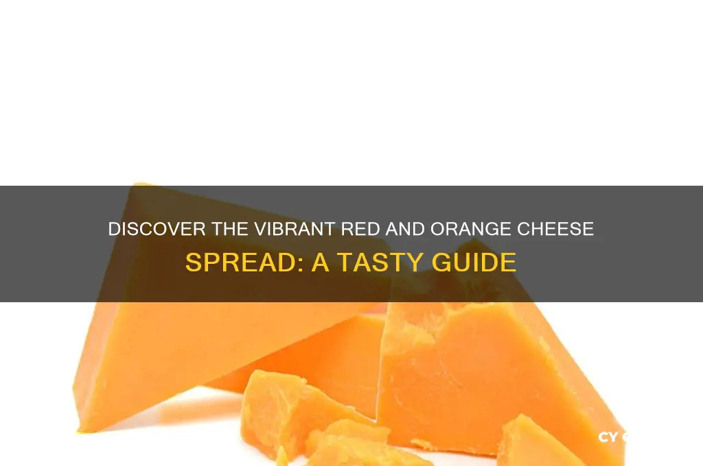 what is the cheese spread that is red and orange