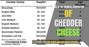 Unveiling Cheddar's Chemistry: A Creamy, Cheesy Composition