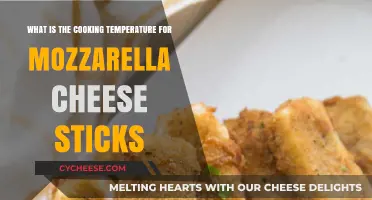 Mozzarella Sticks: The Perfect Cooking Temperature