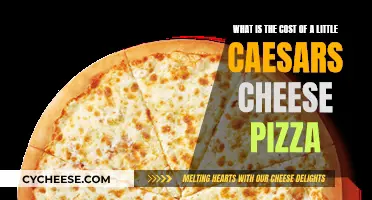 Cheese Pizza Cost at Little Caesars: How Much?