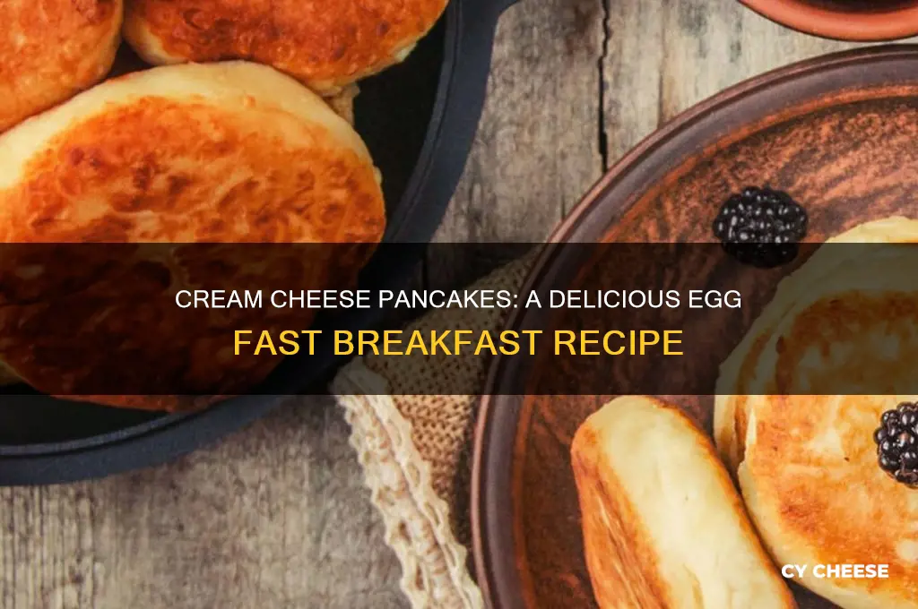 what is the creme cheese pankcake on the egg fast