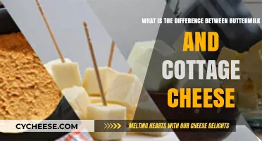 Buttermilk vs. Cottage Cheese: Understanding Their Unique Differences and Uses