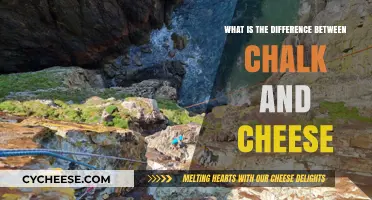 Chalk vs. Cheese: Unraveling the Surprising Differences and Uses