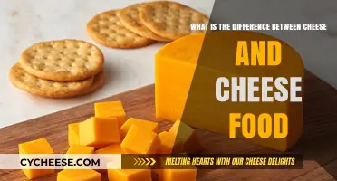 Cheese vs. Cheese Food: Understanding the Key Differences and Uses