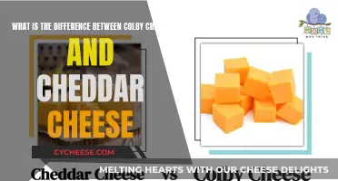 Colby vs. Cheddar: Unraveling the Cheesy Differences