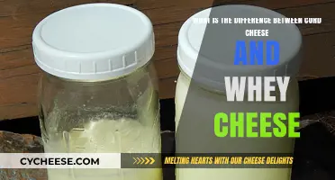 Curd Cheese vs. Whey Cheese: Understanding the Key Differences