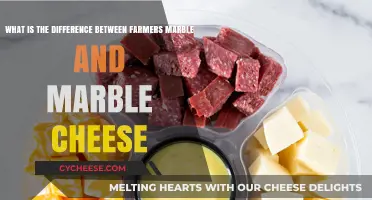 Farmers Marble vs. Marble Cheese: Unraveling the Dairy Differences