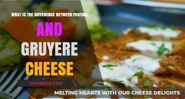 Fontina vs. Gruyere: Unraveling the Distinctive Flavors and Uses of These Cheeses