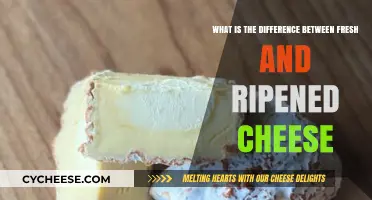 Fresh vs. Ripened Cheese: Understanding the Key Differences and Flavors