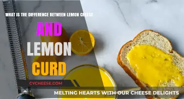 Lemon Cheese vs. Lemon Curd: Unraveling the Citrusy Spread Confusion