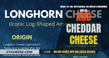 Longhorn vs. Cheddar: Unraveling the Cheesy Differences