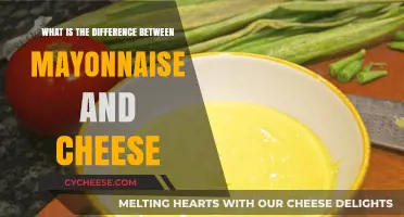 Mayonnaise vs. Cheese: Understanding the Key Differences and Uses