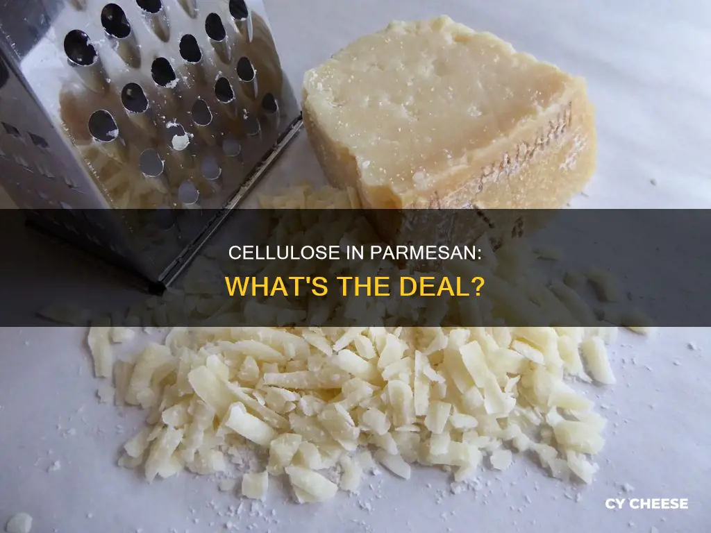 what is the difference between parmesan cheese with cellulose