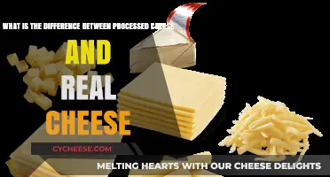 Processed Cheese vs. Real Cheese: Understanding the Key Differences