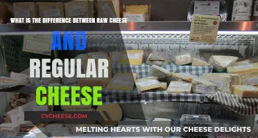 Raw Cheese vs. Regular Cheese: Understanding the Key Differences
