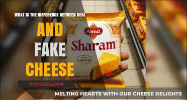 Real vs. Fake Cheese: Uncovering the Key Differences and Tastes