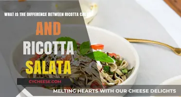 Ricotta Cheese vs. Ricotta Salata: Understanding the Key Differences