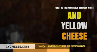 White vs. Yellow Cheese: Unraveling the Color and Flavor Differences