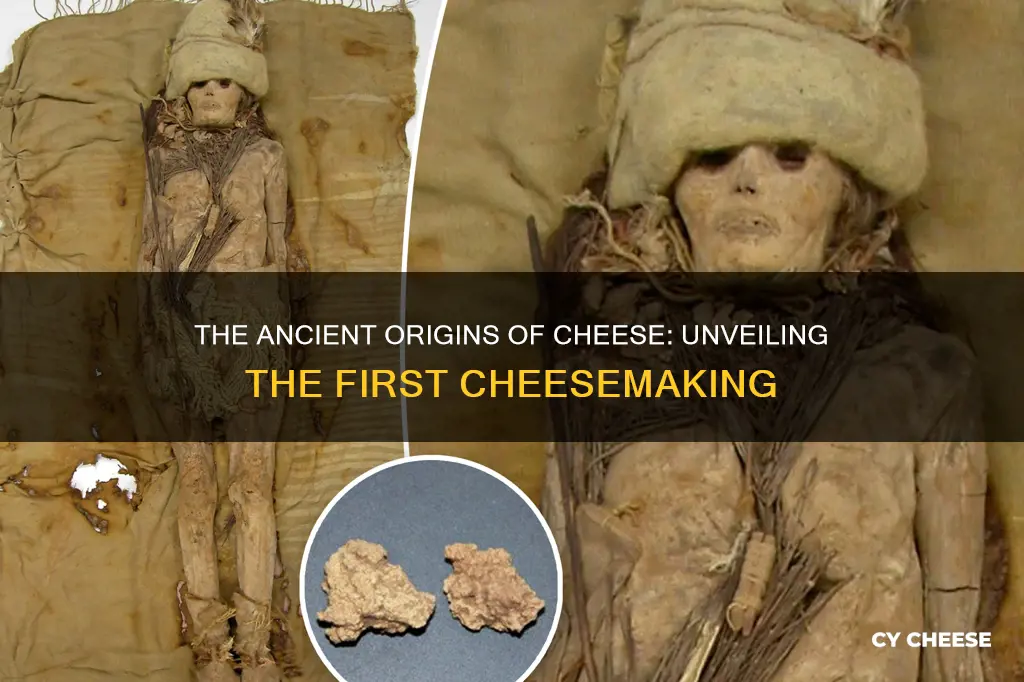 what is the first cheese ever made