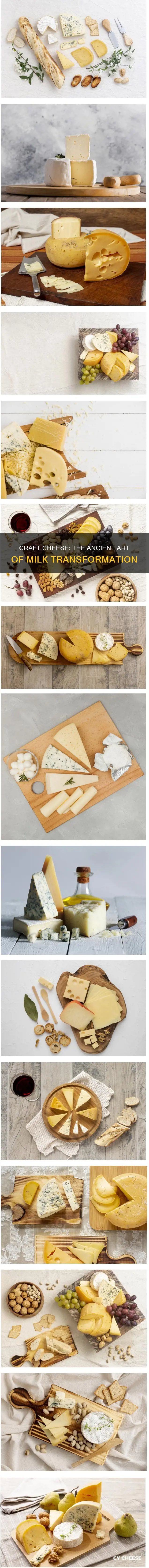 what is the first thing craft cheese made