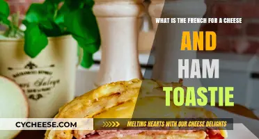 Discover the French Name for a Cheese and Ham Toastie