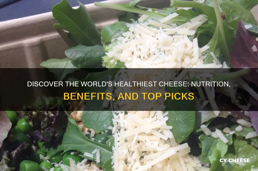 what is the healthiest cheese in the world