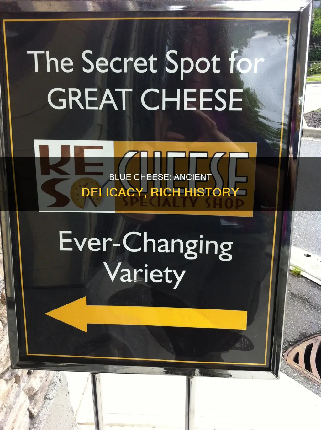 what is the history of blue cheese