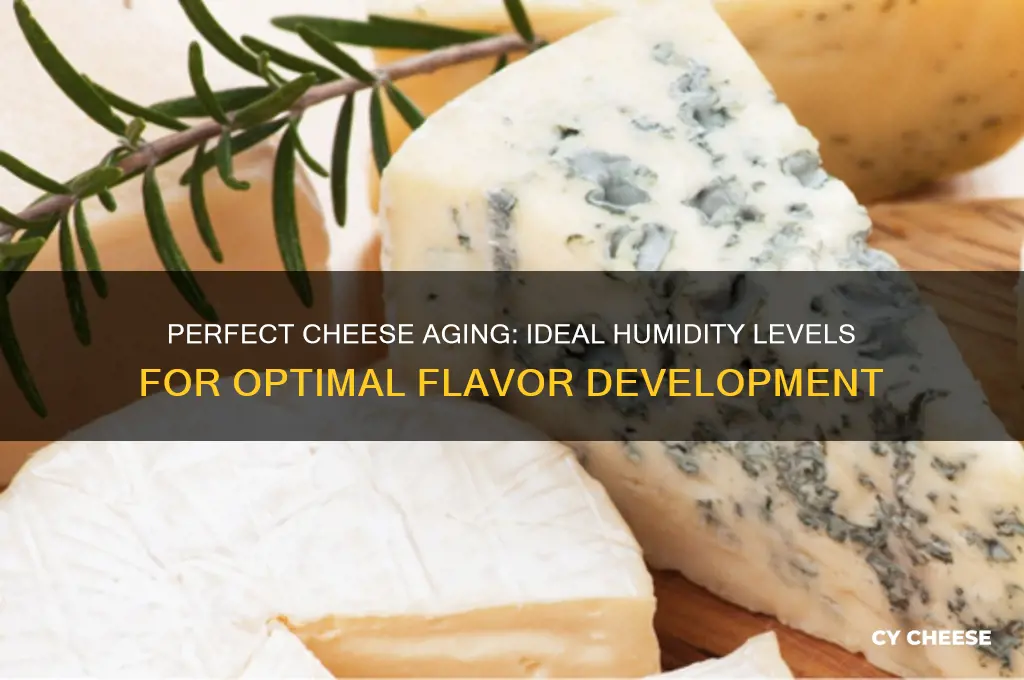 what is the ideal humidity for aging cheese