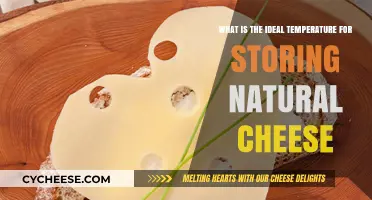 Optimal Cheese Storage: Ideal Temperature for Natural Cheese Preservation