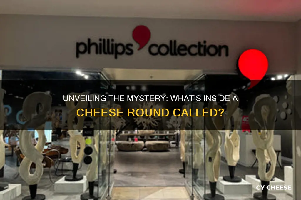 what is the interior of a cheese round called