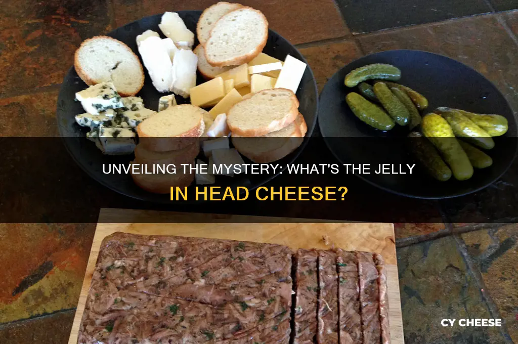what is the jelly stuff in head cheese