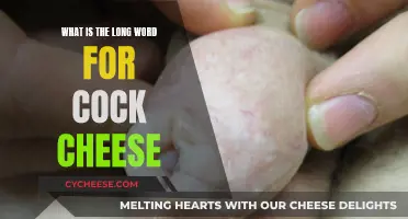 The Long and Cheesy: What's the Long Word for Cock Cheese?