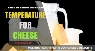 Optimal Cold Storage: Maximum Temperature for Cheese Safety Explained