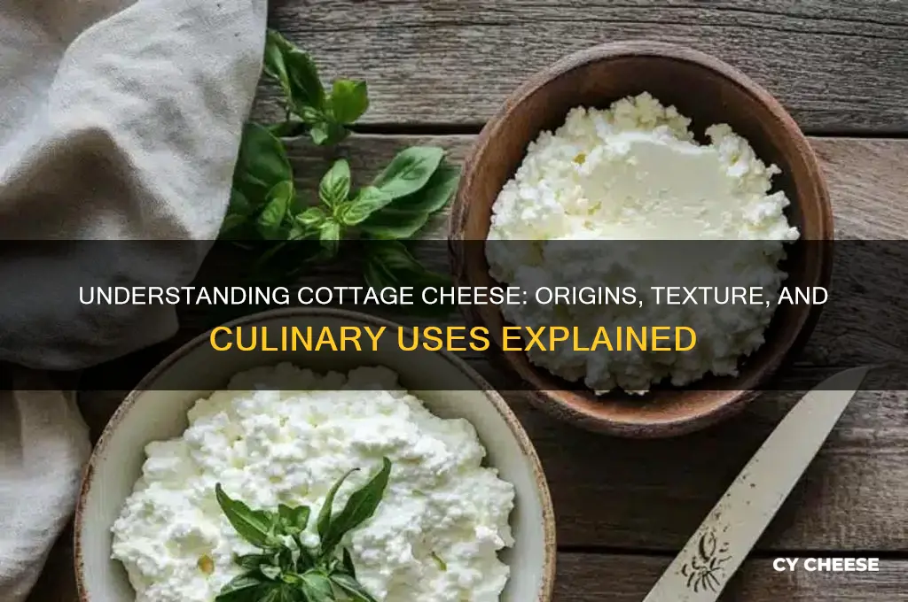 what is the meaning of cottage cheese